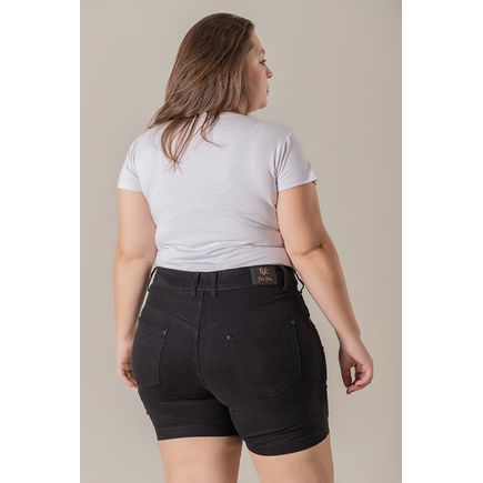 Short sarja social plus size