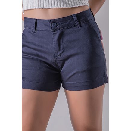 Short sarja social collor feminino