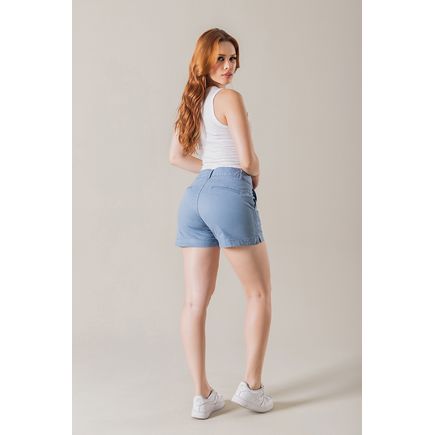 Short sarja social collor feminino