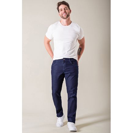 Calca masc elastano jeans ad sup skn