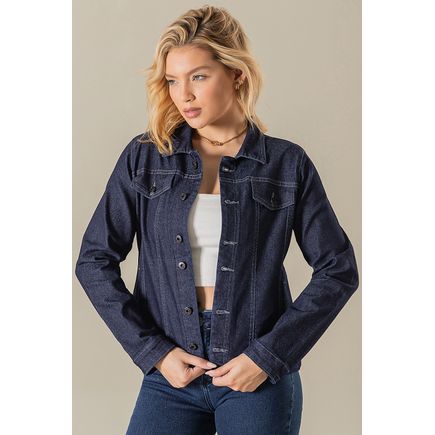 Jaqueta Jeans Feminina