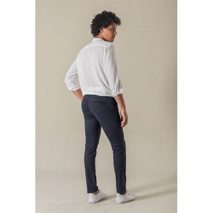 Calça social super skinny masculina