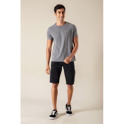 Bermuda cargo sarja masculino