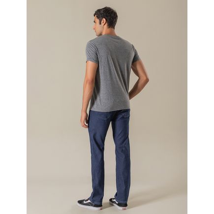 Calça jeans skinny básica masculina