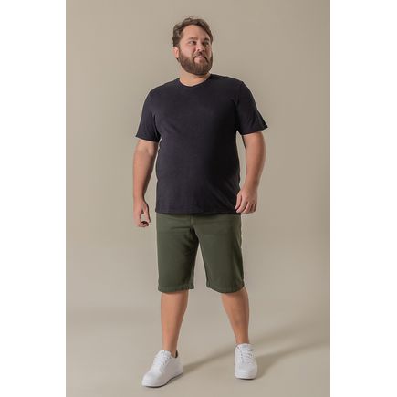 Bermuda masculina plus size