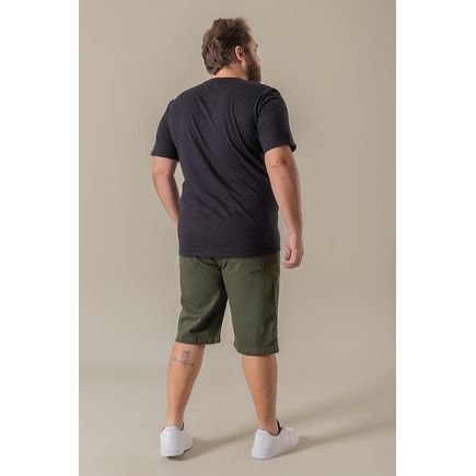 Bermuda masculina plus size