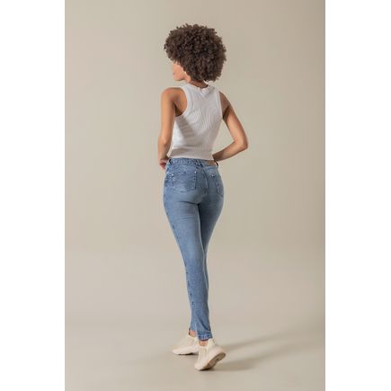 Calça jeans skinny feminina