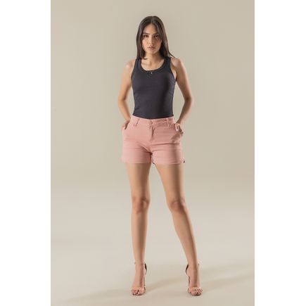 Short sarja social collor feminino