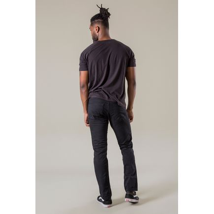 Calça sarja tradicional masculina