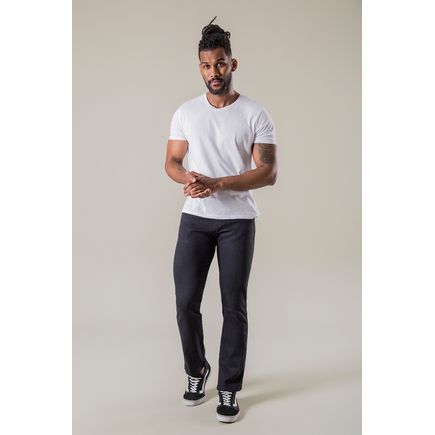 Calça jeans black skinny masculina