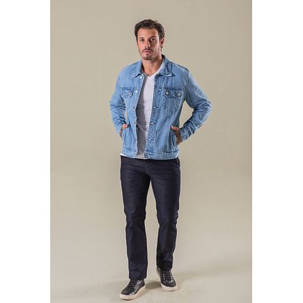 Jaqueta Jeans Masculina Delavê