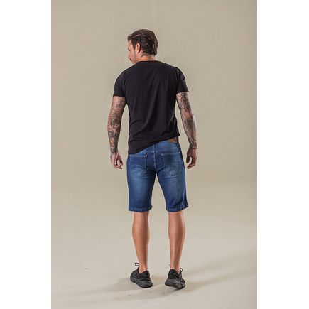 Bermuda jeans masculina