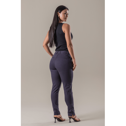 Calça Sarja Cigarrete Social Feminina