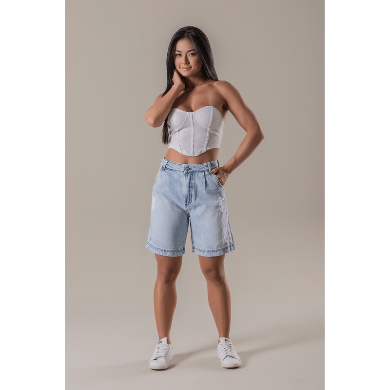 Shops bermudas jeans femininas