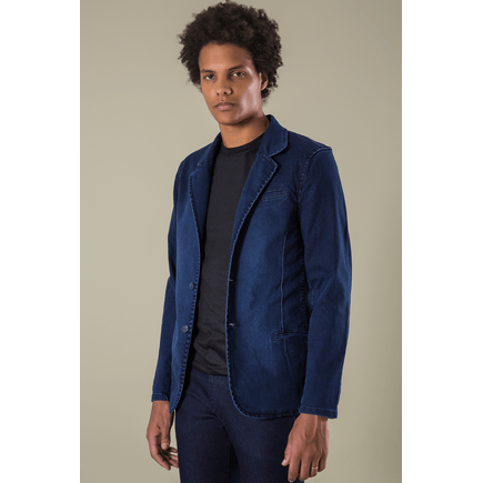 Blazer Jeans Masculino