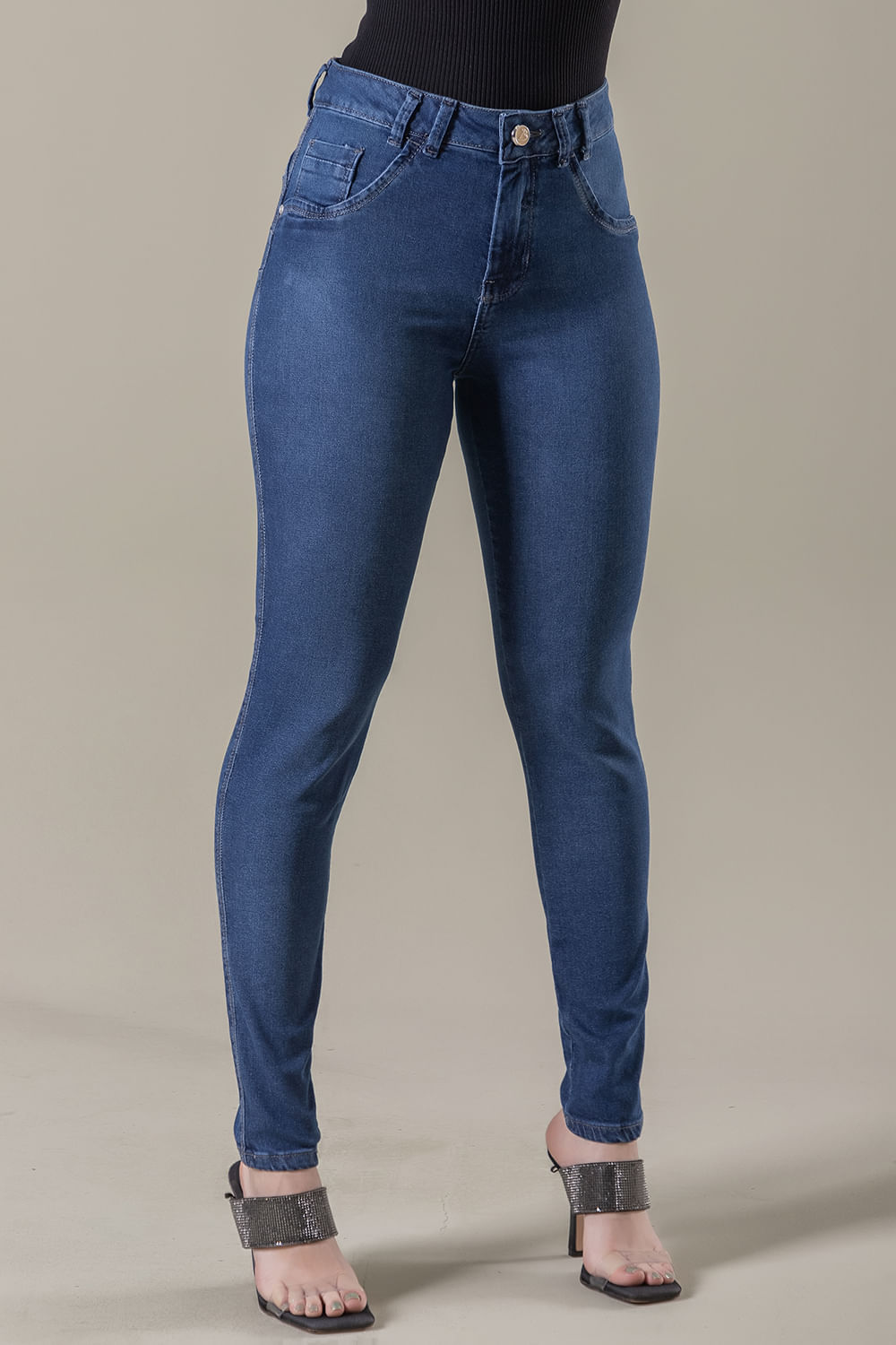 Calça Jeans Cigarrete Feminina