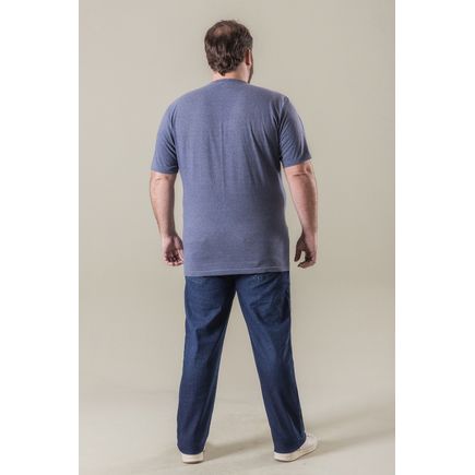 Calça Jeans Tradicional Masculina Plus Size