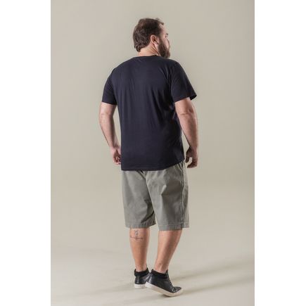 Bermuda Sarja Social Masculina Plus Size