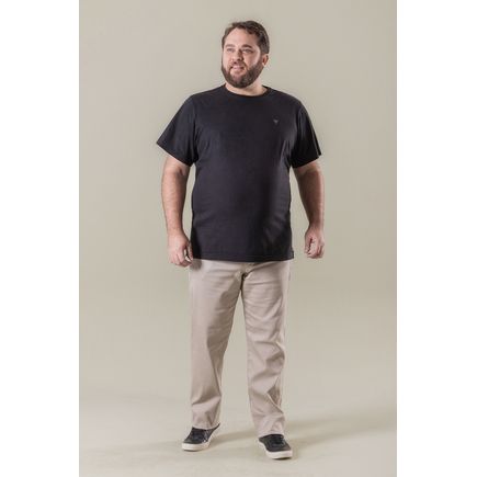 Calça Sarja Tradicional Masculina Plus Size
