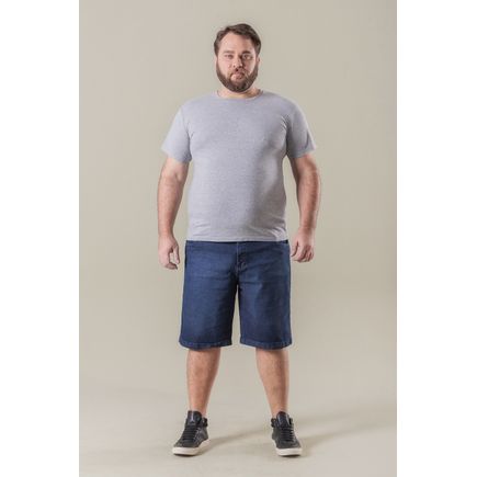 Bermuda Jeans Masculino Plus Size