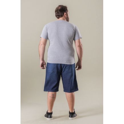 Bermuda Jeans Masculino Plus Size