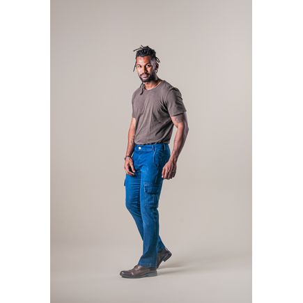 Calça Jeans Cargo Masculina