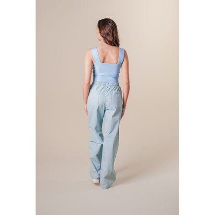 Calça Sarja Pantalona Feminina