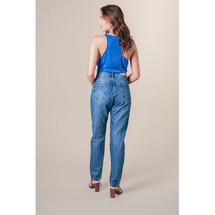 Calça Jeans Mom Feminina