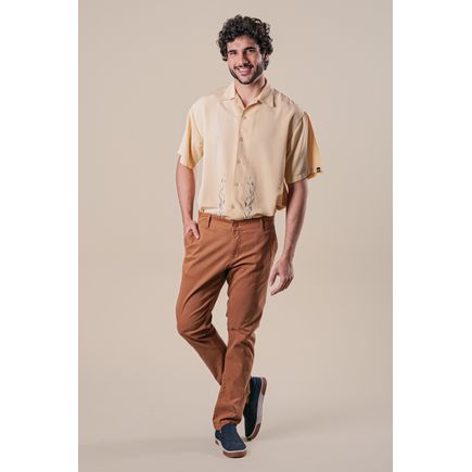 Calça Sarja Super Skinny Social Masculina