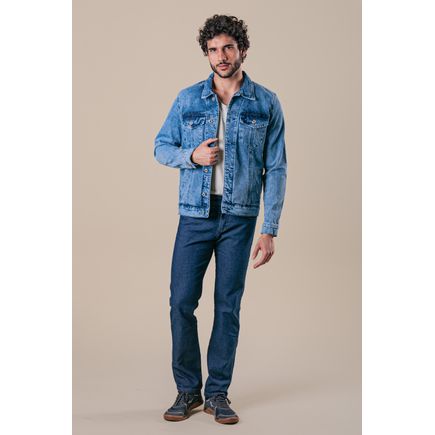 Jaqueta Jeans Masculina