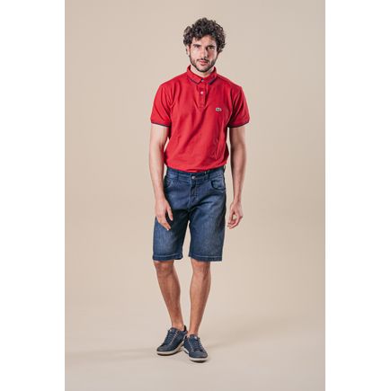 Bermuda Jeans Tradicional Masculina