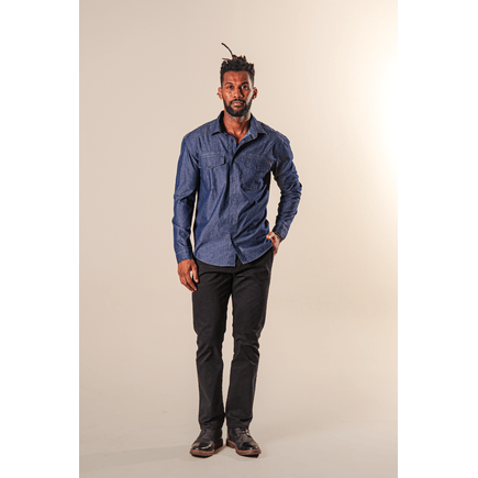 Camisa Jeans Masculina