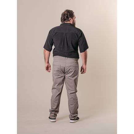 Calça Sarja Tradicional Masculina Plus Size