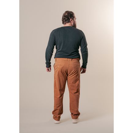 Calça Social Sarja Masculina Plus Size
