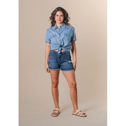Short Jeans Feminino