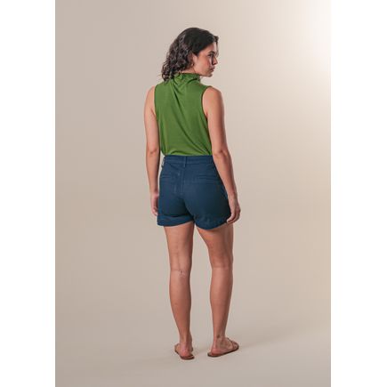 Short Sarja Feminino