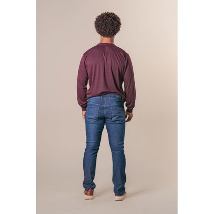 Calça Jeans Tradicional Skinny Masculina