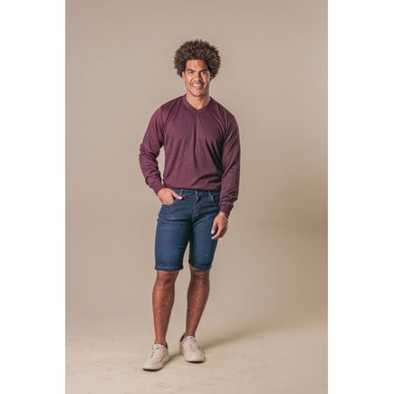Bermuda Jeans Masculina