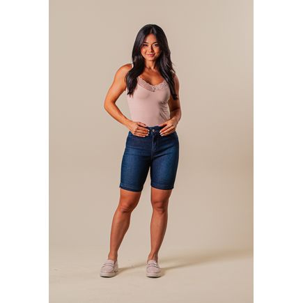 Bermuda Jeans Feminina