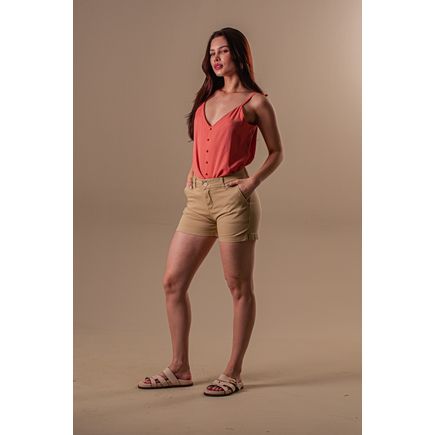 Short Sarja Social Feminino