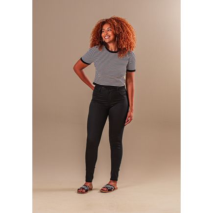 Calça Sarja Cigarrete Tradicional Feminina