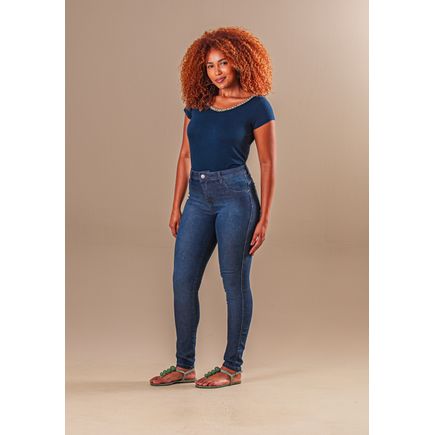 Calça Jeans Cigarrete Feminina