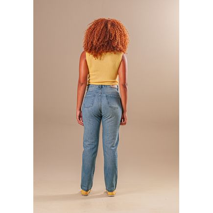 Calça Jeans Mom Feminina