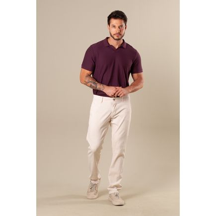 Calça Social Skinny Linho Masculina
