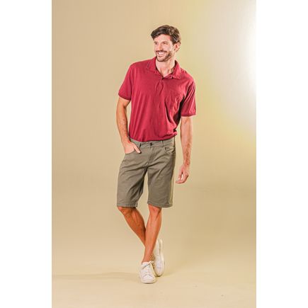 Bermuda Sarja Tradicional Masculina