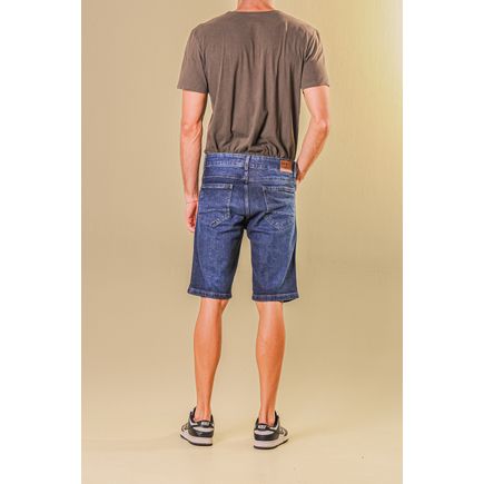 Bermuda Jeans Tradicional Masculina
