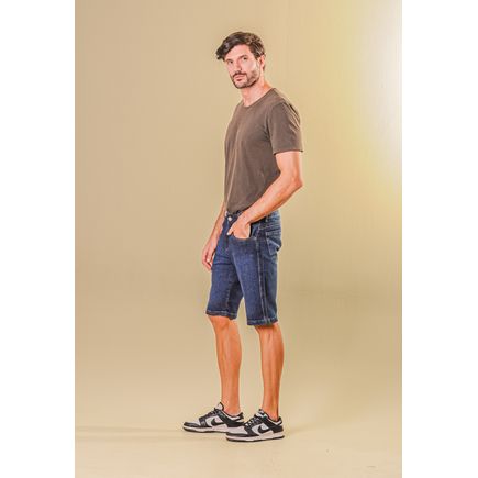 Bermuda Jeans Tradicional Masculina