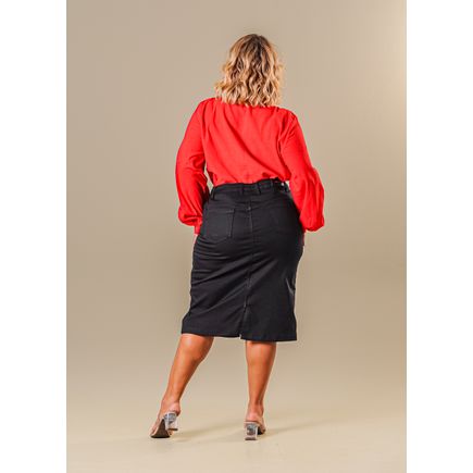 Saia Longa Feminina Plus Size