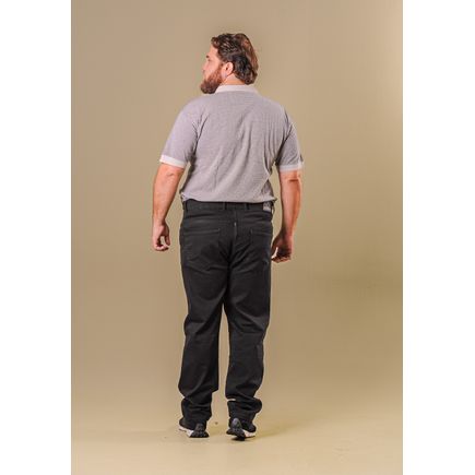 Calça Jeans Tradicional Masculino Plus size