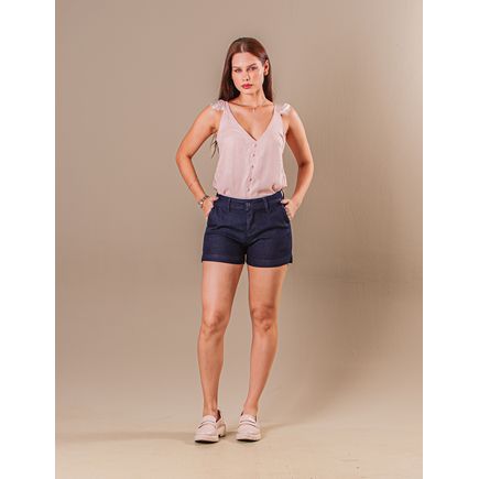 Short Social Jeans Feminino